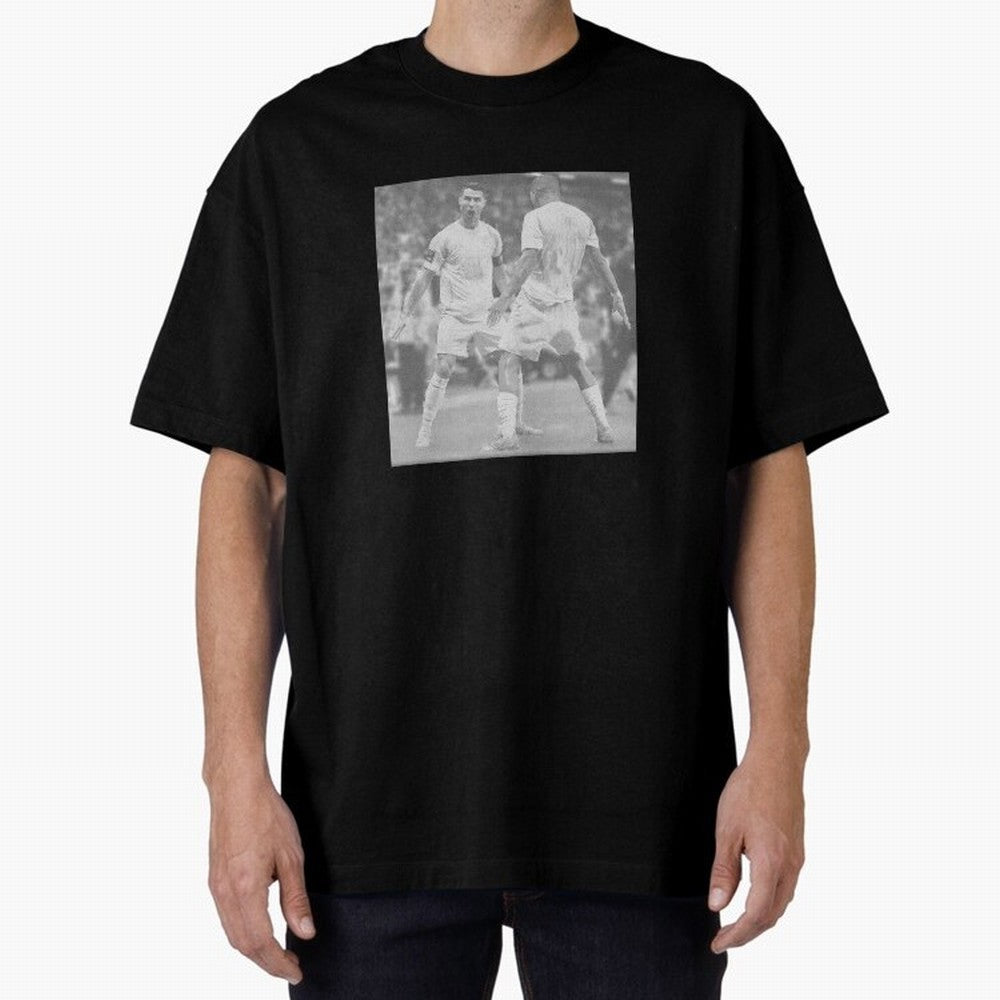 Cristiano Ronaldo Cr7 Oversized T-Shirt Join the Countdown to Global Football Passion for FIFA World Cup 2026 Group Stage, Connected to Haaland, Argentina and Brazil, Football History, Final Match Energy, Crowd Noise and Once in a Lifetime Moments;