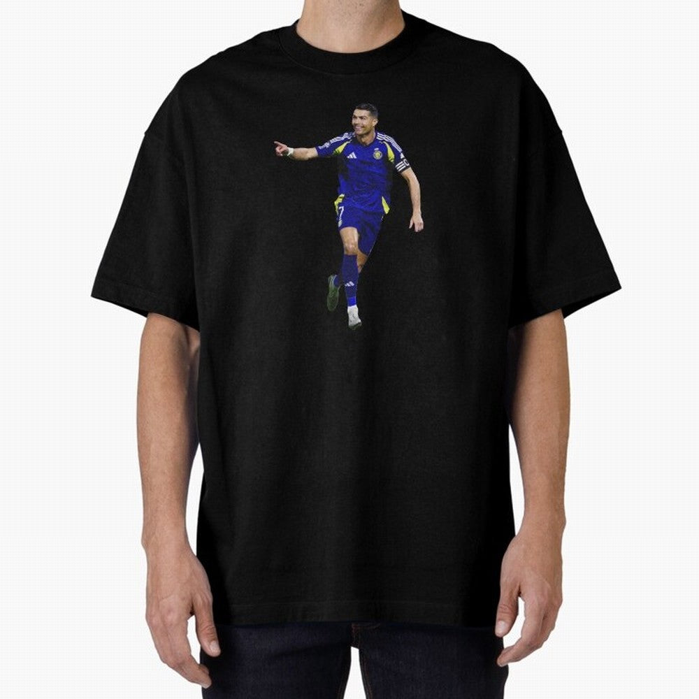 Cristiano Ronaldo Oversized T-Shirt Stand Proud for the FIFA World Cup 2026 USA Canada Mexico Journey through Haaland Highlights, France and Portugal Pride, Football Passion, Legendary Performances, Festival Vibes and Supporter Community; Perfect