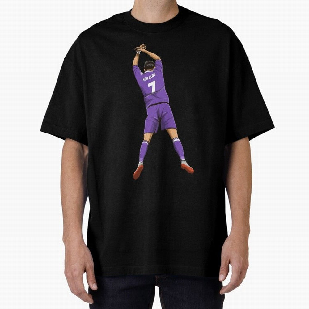 Cristiano Ronaldo Oversized T-Shirt Fuel the FIFA World Cup 2026 Journey through Cristiano Ronaldo Highlights, England Pride, Sports Nostalgia, International Competition, Famous Players and Unforgettable Victories; Built for Supporters Chasing