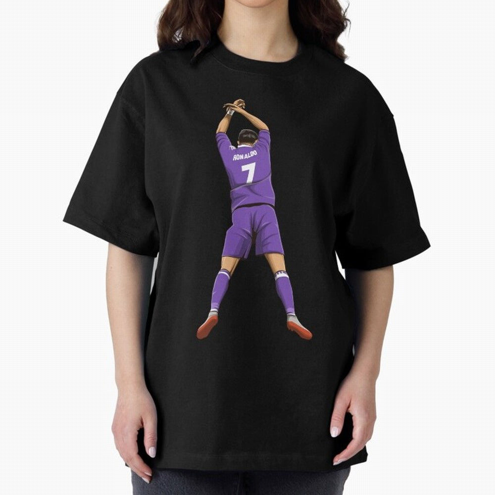 Cristiano Ronaldo Oversized T-Shirt Fuel the FIFA World Cup 2026 Journey through Cristiano Ronaldo Highlights, England Pride, Sports Nostalgia, International Competition, Famous Players and Unforgettable Victories; Built for Supporters Chasing