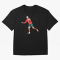 Cristiano Ronaldo Oversized T-Shirt Show Match Day Excitement for Match Day Hype around FIFA World Cup 2026 Group Stage, Messi, CR7 and Mbappe, Netherlands, Match Day Excitement, Supporter Culture, Golden Goals and Global Football Passion; Perfect