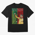cristiano ronaldo 40th birthday tribute poster Oversized T-Shirt Bring a Vintage Feel to the FIFA World Cup 2026 Group Stage Journey through Neymar, Haaland and Cristiano Ronaldo Highlights, England, France and Netherlands Pride, Fan Favorite