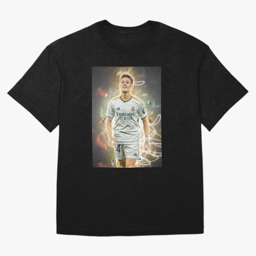 Arda Guler Oversized T-Shirt Make Your Look Match Match Day Hype around FIFA World Cup 2026 USA Canada Mexico, Neymar, England, Football Festival Excitement, Trophy Ambitions, Country Rivalries and Star Player Buzz; Made for Collectors Who Enjoy