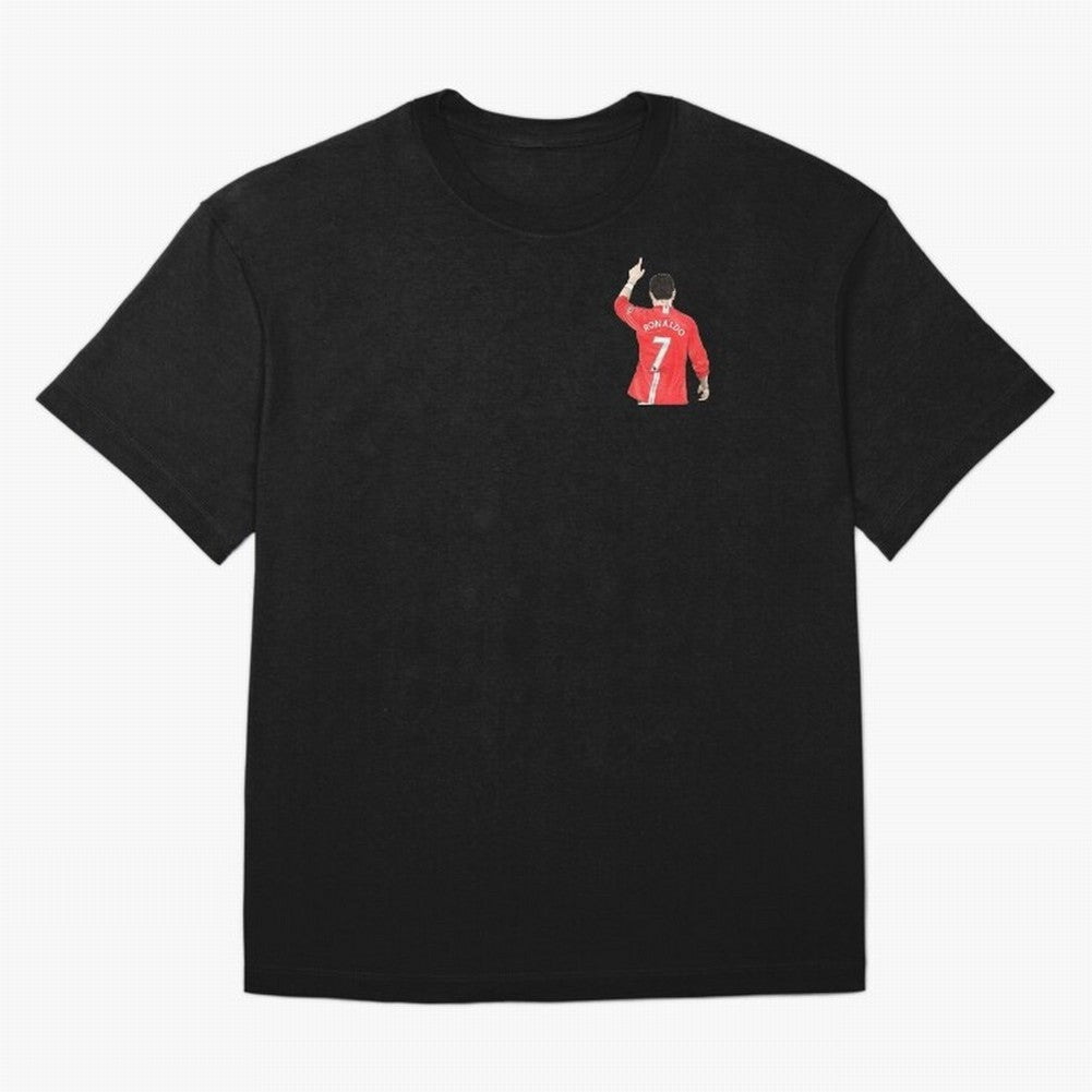 Cristiano Ronaldo CR7 Oversized T-Shirt Back Your Heroes with FIFA World Cup 2026 Group Stage for Fans of Messi and Cristiano Ronaldo and England and Germany, Bringing Vintage Soccer Flavor, Modern Football Stars, National Flags and Final Night