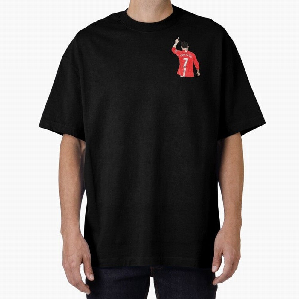 Cristiano Ronaldo CR7 Oversized T-Shirt Back Your Heroes with FIFA World Cup 2026 Group Stage for Fans of Messi and Cristiano Ronaldo and England and Germany, Bringing Vintage Soccer Flavor, Modern Football Stars, National Flags and Final Night