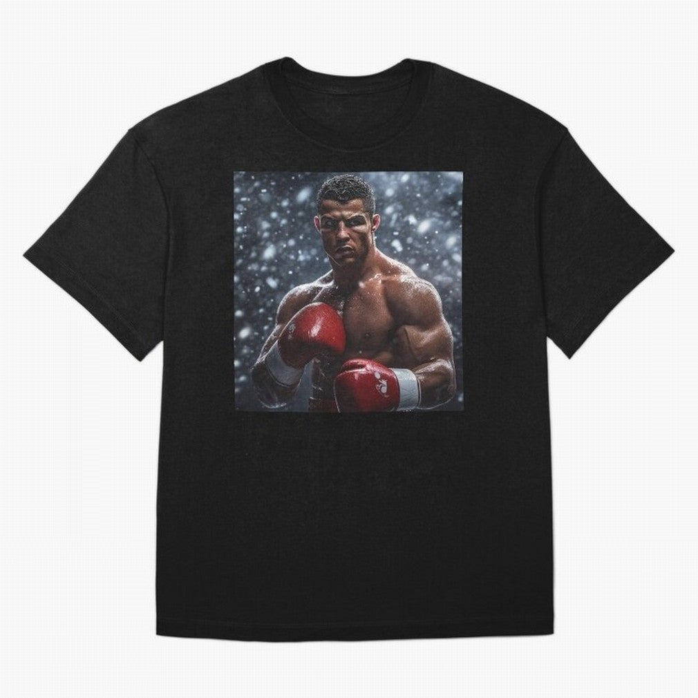 Cristiano Ronaldo: The Unexpected Boxer Oversized T-Shirt Celebrate Football Heritage in FIFA World Cup 2026 Group Stage Spirit, Filled with Brazil, Haaland and Mbappe, Match Day Excitement, Supporter Culture, Golden Goals and Global Football