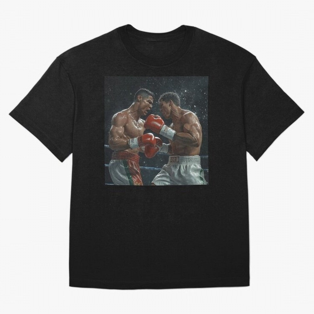 Cristiano Ronaldo vs Alvarez Canelo: Gaming Duel Between Legends Oversized T-Shirt Honor Champions and Dreams in Match Day Hype around FIFA World Cup 2026, Messi, England and Germany, Vintage Soccer Flavor, Modern Football Stars, National Flags and