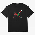 Cristiano Ronaldo 910th Goal Bicycle Kick Tribute Oversized T-Shirt Support Iconic Players in FIFA World Cup 2026 USA Canada Mexico Centered on Neymar, Portugal, Spain and Germany Energy, Goal Celebration Energy, Supporter Heritage, Football Icons