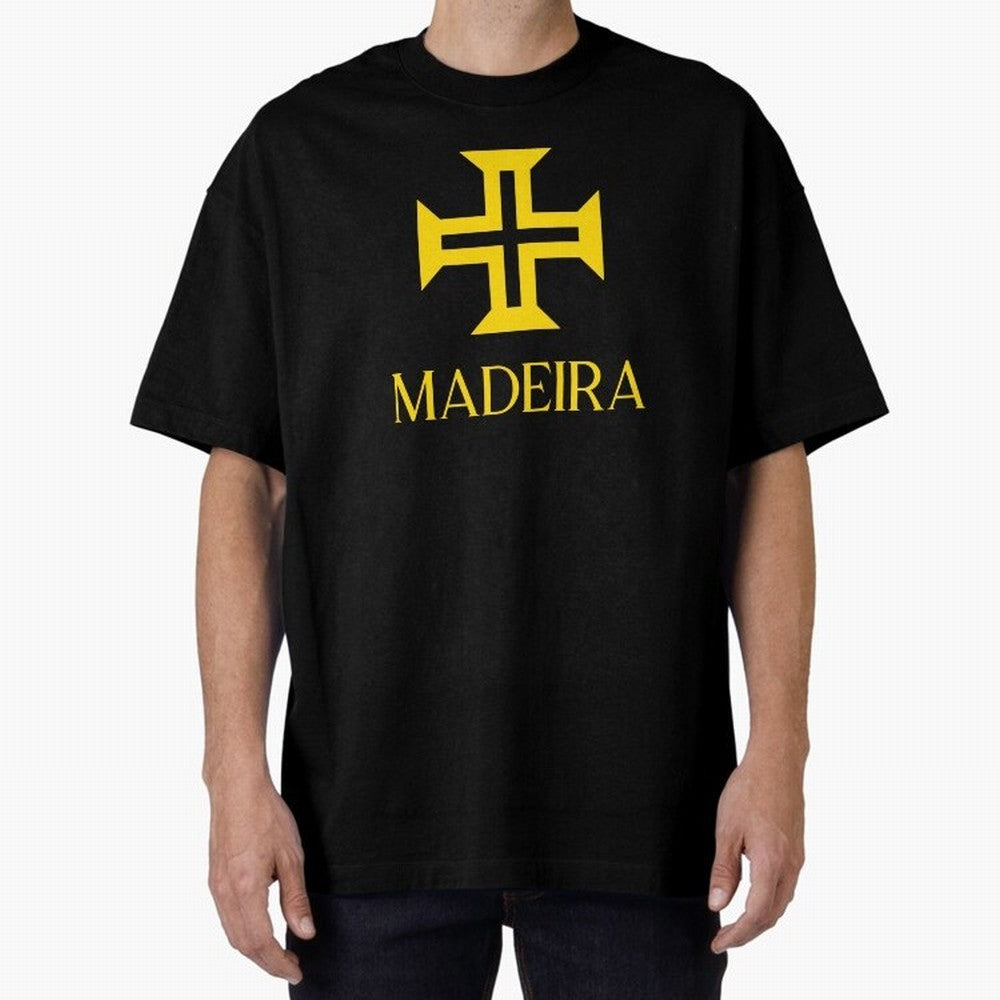 Madeira yellow Oversized T-Shirt Follow Every Goal of FIFA World Cup 2026 for Fans of Mbappe and Brazil, Bringing Global Supporter Spirit, Legendary Goals, National Colors and Tournament Celebration; Perfect for People Who Love Argentina, Brazil,