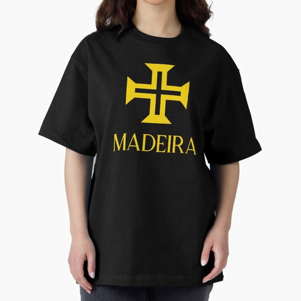 Madeira yellow Oversized T-Shirt Follow Every Goal of FIFA World Cup 2026 for Fans of Mbappe and Brazil, Bringing Global Supporter Spirit, Legendary Goals, National Colors and Tournament Celebration; Perfect for People Who Love Argentina, Brazil,