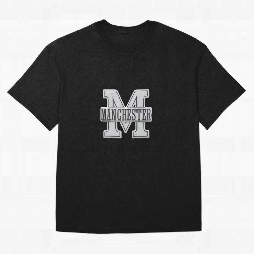 Manchester Oversized T-Shirt Fuel FIFA World Cup 2026 USA Canada Mexico for Fans of Messi, Neymar and Mbappe and Argentina, France and Brazil, Bringing Stadium Memories, Football Loyalty, International Chants and Championship Tradition; Created for