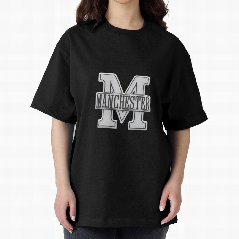 Manchester Oversized T-Shirt Fuel FIFA World Cup 2026 USA Canada Mexico for Fans of Messi, Neymar and Mbappe and Argentina, France and Brazil, Bringing Stadium Memories, Football Loyalty, International Chants and Championship Tradition; Created for