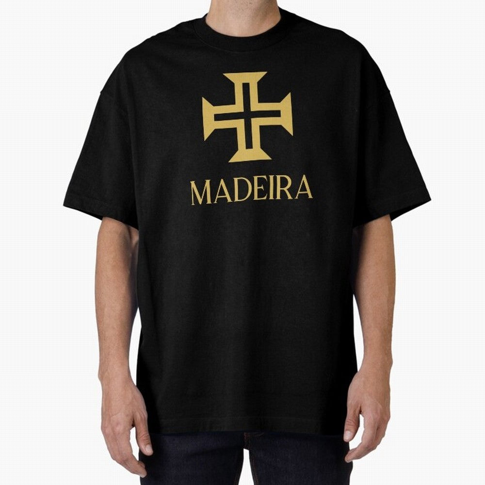 Madeira gold Oversized T-Shirt Feel the Trophy Chase of the FIFA World Cup 2026 Journey through Messi Highlights, Brazil Pride, Football Festival Excitement, Trophy Ambitions, Country Rivalries and Star Player Buzz; Ideal for Passionate Fans Who