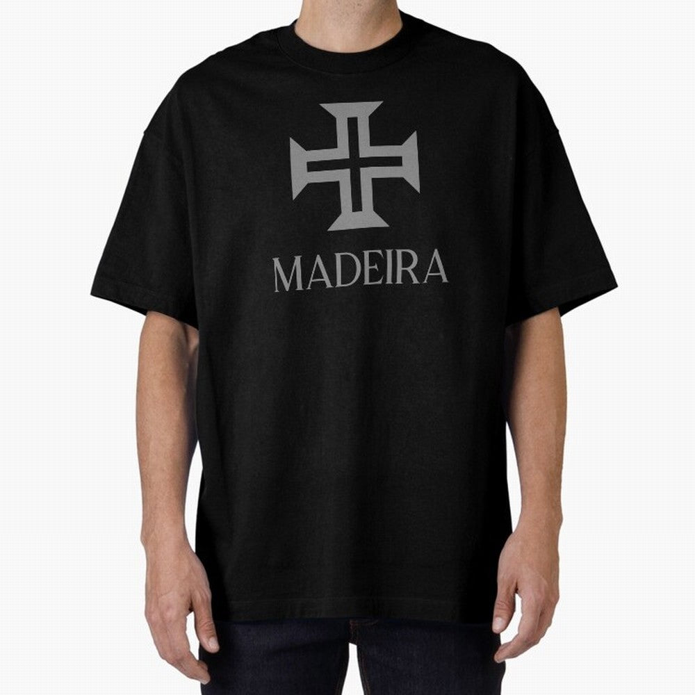 Madeira grey 2 Oversized T-Shirt Bring Match Day Fire to FIFA World Cup 2026 Spirit, Celebrating Argentina, Cristiano Ronaldo, Soccer Culture, Superstar Moments, National Team Dreams and Competitive Fire; Great for Supporters Who Love Legendary