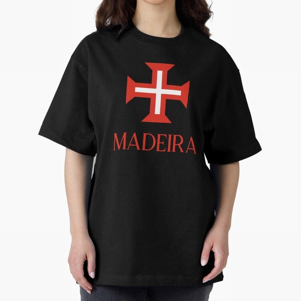Madeira red Oversized T-Shirt Feel the Trophy Chase of the FIFA World Cup 2026 USA Canada Mexico Journey through Mbappe and Neymar Highlights, France Pride, Football Festival Excitement, Trophy Ambitions, Country Rivalries and Star Player Buzz;