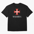 Madeira Oversized T-Shirt Enjoy the Biggest Football Party of the FIFA World Cup 2026 Journey through CR7 and Messi Highlights, England Pride, Retro Football Energy, Iconic Rivalries, Trophy Chase Drama and Stadium Atmosphere; Ideal for Passionate