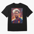 Lionel Messi Oversized T-Shirt Mark FIFA World Cup 2026 Group Stage Driven by Neymar, Haaland and Cristiano Ronaldo, Portugal Energy, Champion Mindset, Group Stage Buzz, Knockout Tension and Passionate Fan Culture; Created for Match Day Parties,