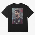 Lionel Messi Oversized T-Shirt Carry National Pride through FIFA World Cup 2026 USA Canada Mexico for Fans of CR7 and Brazil, Portugal and Argentina, Bringing Match Day Excitement, Supporter Culture, Golden Goals and Global Football Passion;