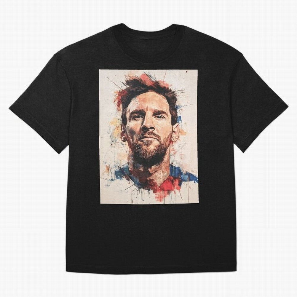 Lionel Messi Oversized T-Shirt Keep the Legacy of the FIFA World Cup 2026 USA Canada Mexico Journey through Neymar, Haaland and Cristiano Ronaldo Highlights, Netherlands Pride, Championship Spirit, Famous Goals, Roaring Crowds and International