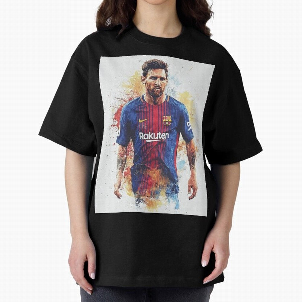 Lionel Messi Oversized T-Shirt Follow Every Goal of the FIFA World Cup 2026 Group Stage Journey through Messi, CR7 and Mbappe Highlights, Argentina Pride, Game Day Rituals, Football Legends, Country Pride and the Road to the Final; Ideal for