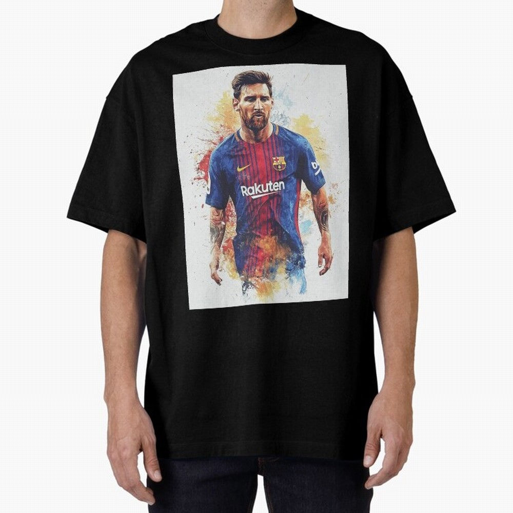 Lionel Messi Oversized T-Shirt Follow Every Goal of the FIFA World Cup 2026 Group Stage Journey through Messi, CR7 and Mbappe Highlights, Argentina Pride, Game Day Rituals, Football Legends, Country Pride and the Road to the Final; Ideal for