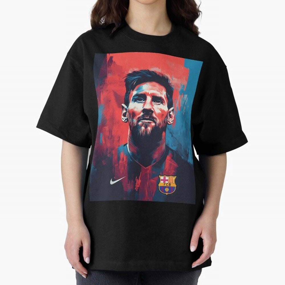 Lionel Messi Oversized T-Shirt Celebrate the Next Chapter of FIFA World Cup 2026 Group Stage Spirit, Connected to Netherlands, CR7 and Messi, Soccer Culture, Superstar Moments, National Team Dreams and Competitive Fire; Great for Watch Parties,