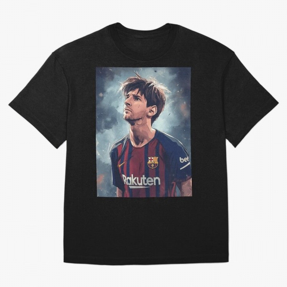 Lionel Messi Oversized T-Shirt Feel International Energy from FIFA World Cup 2026 USA Canada Mexico for Fans of Mbappe and Argentina, France and Brazil, Bringing Goal Celebration Energy, Supporter Heritage, Football Icons and Worldwide Tournament