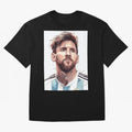 Lionel Messi Oversized T-Shirt Feel the Roar of FIFA World Cup 2026 for Fans of Messi, CR7 and Mbappe and Portugal, Bringing Match Day Excitement, Supporter Culture, Golden Goals and Global Football Passion; Perfect for Supporters Who Want Bold