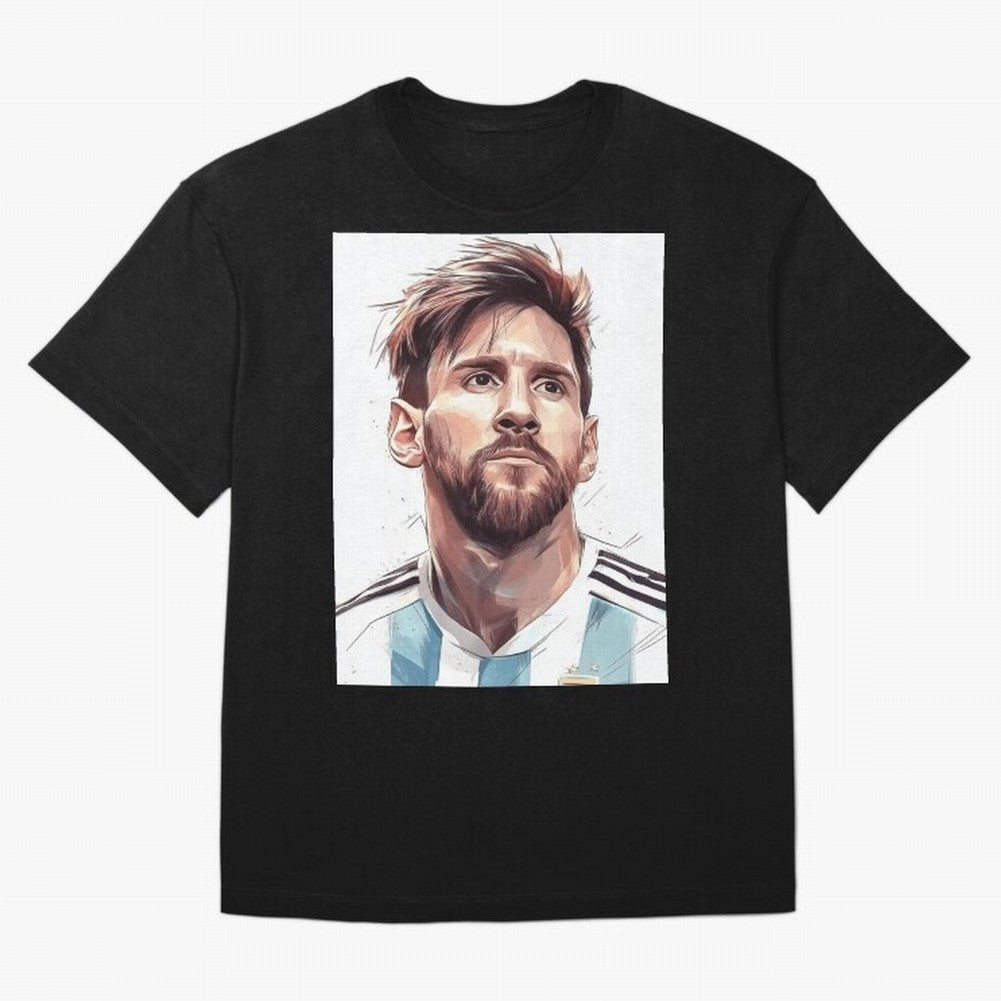 Lionel Messi Oversized T-Shirt Feel the Roar of FIFA World Cup 2026 for Fans of Messi, CR7 and Mbappe and Portugal, Bringing Match Day Excitement, Supporter Culture, Golden Goals and Global Football Passion; Perfect for Supporters Who Want Bold