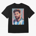 Lionel Messi Oversized T-Shirt Feel International Energy from FIFA World Cup 2026 USA Canada Mexico Centered on Haaland, Argentina Energy, Match Day Excitement, Supporter Culture, Golden Goals and Global Football Passion; Ideal for Football Dads,