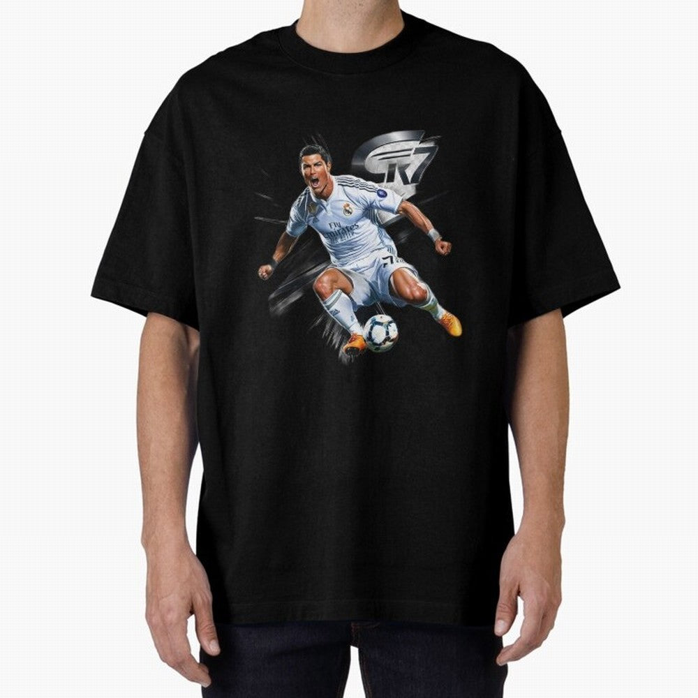 CR7 Ronaldo Legacy GOAT Soccer Fan T-Shirt ¨C Ultimate Football Icon Oversized T-Shirt Share the Excitement of Match Day Hype around FIFA World Cup 2026 USA Canada Mexico, Messi, Germany, Football Festival Excitement, Trophy Ambitions, Country