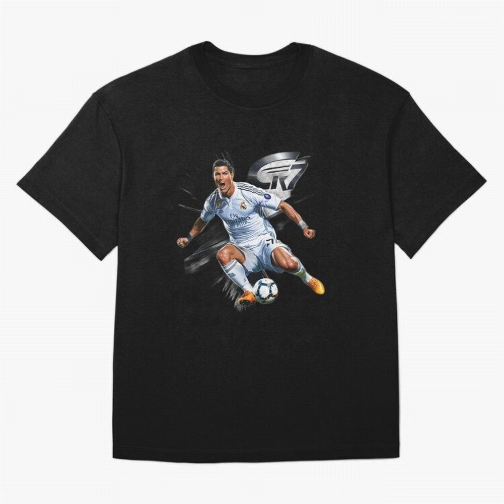 CR7 Ronaldo Legacy GOAT Soccer Fan T-Shirt ¨C Ultimate Football Icon Oversized T-Shirt Share the Excitement of Match Day Hype around FIFA World Cup 2026 USA Canada Mexico, Messi, Germany, Football Festival Excitement, Trophy Ambitions, Country