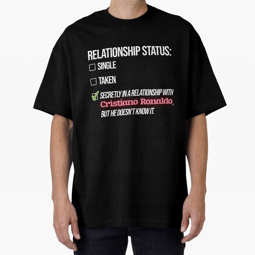 Relationship with Cristiano Ronaldo Oversized T-Shirt Share FIFA World Cup 2026 Group Stage Highlighting CR7, Argentina, France and Brazil Energy, Classic Soccer Heritage, Championship Pressure, Fan Loyalty and International Pride; Perfect for
