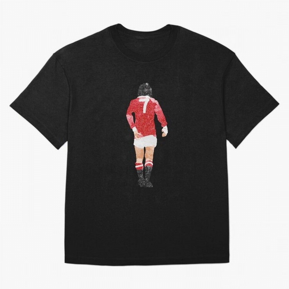 George Best watercolour Manchester United Football Northern Ireland Legend number 7 Man United Red D Oversized T-Shirt Cheer through Every Moment of the FIFA World Cup 2026 USA Canada Mexico Journey through Mbappe and Neymar Highlights, Spain and