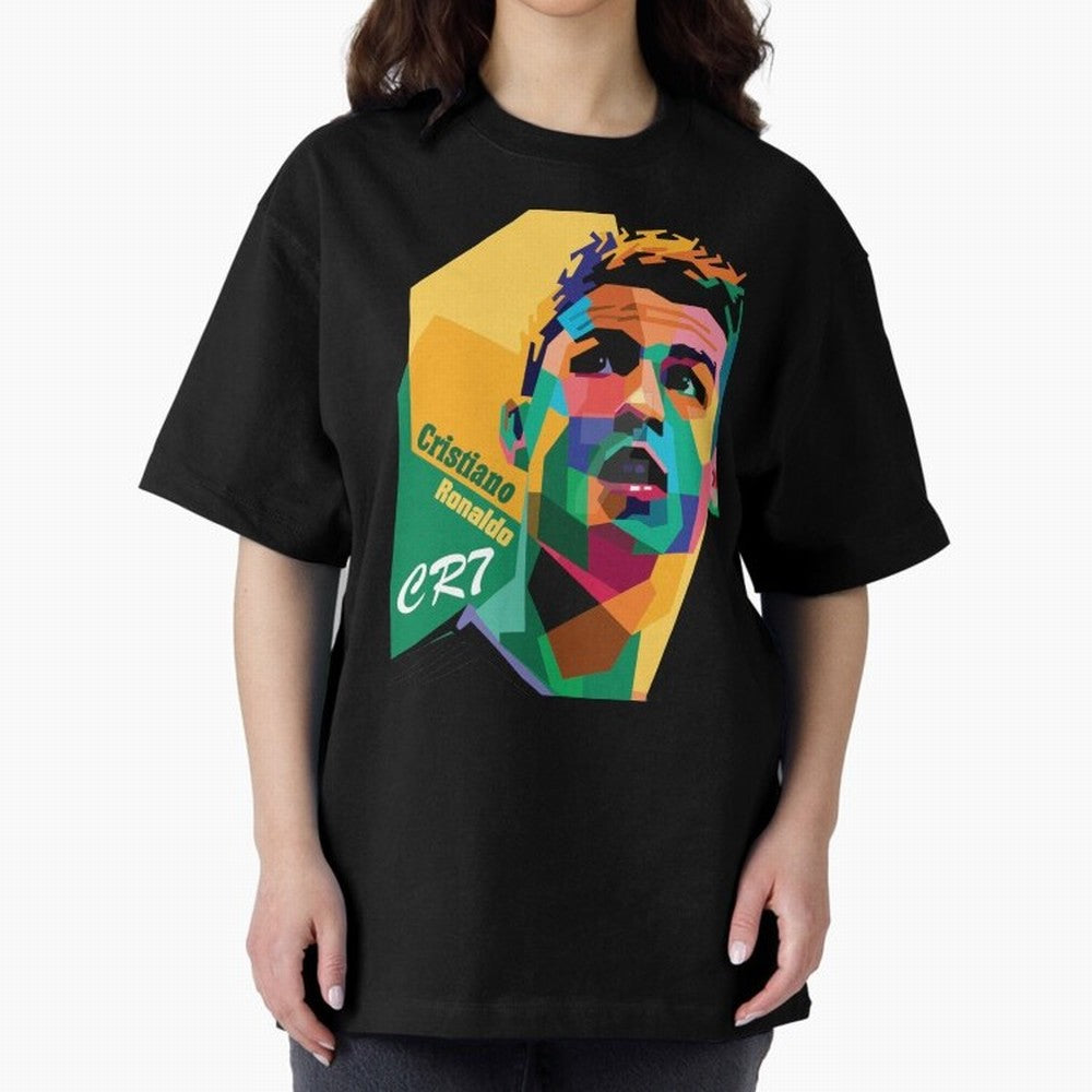cristiano ronaldo Oversized T-Shirt Support Your Favorite Stars during FIFA World Cup 2026 Group Stage Spirit, with Argentina, CR7, Football History, Final Match Energy, Crowd Noise and Once in a Lifetime Moments; Made for Die Hard Supporters,
