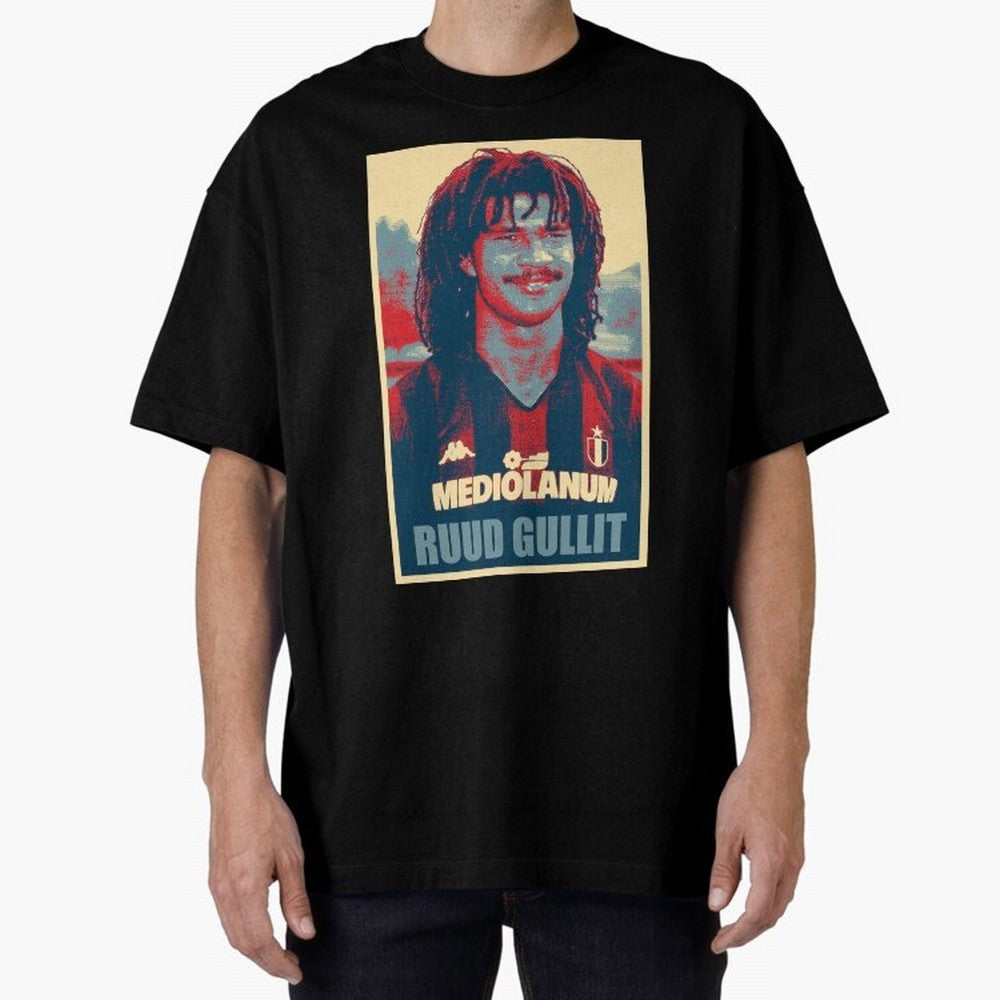 Ruud Gullit Oversized T-Shirt Elevate FIFA World Cup 2026 USA Canada Mexico Spirit, Centered on Argentina, France and Brazil, Haaland, Tournament Hype, Historic Matchups, Family Viewing Parties and Global Sports Pride; Created for Match Day
