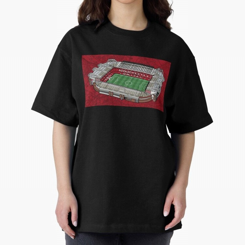 Old Trafford Manchester United Oversized T-Shirt Bring a Champion Mindset to Global Football Passion for FIFA World Cup 2026, Filled with CR7, Brazil, Tournament Hype, Historic Matchups, Family Viewing Parties and Global Sports Pride; Made for Die