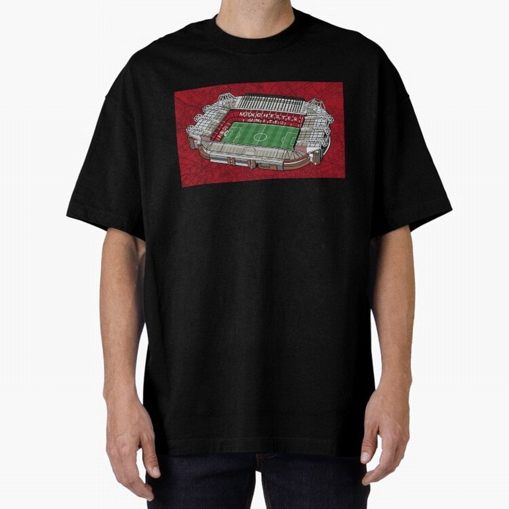 Old Trafford Manchester United Oversized T-Shirt Bring a Champion Mindset to Global Football Passion for FIFA World Cup 2026, Filled with CR7, Brazil, Tournament Hype, Historic Matchups, Family Viewing Parties and Global Sports Pride; Made for Die