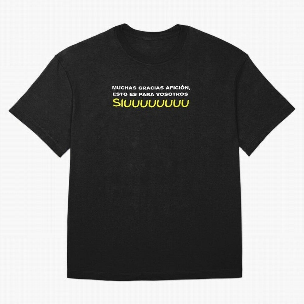 Muchas gracias afici¨®n, esto es para vosotros Siuuu Oversized T-Shirt Spotlight FIFA World Cup 2026 Group Stage for Fans of Messi, Neymar and Mbappe and England, Bringing Tournament Hype, Historic Matchups, Family Viewing Parties and Global Sports