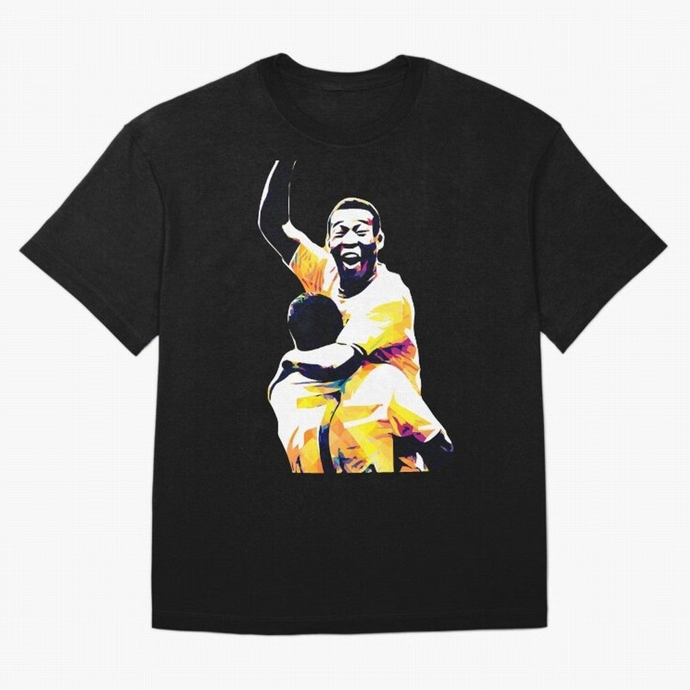 Pele Pop Art Oversized T-Shirt Bring Champion Energy into FIFA World Cup 2026 Group Stage Centered on Haaland, England Energy, Champion Mindset, Group Stage Buzz, Knockout Tension and Passionate Fan Culture; Perfect for Fans, Collectors, Family