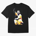 Pele Pop Art Oversized T-Shirt Bring Champion Energy into FIFA World Cup 2026 Group Stage Centered on Haaland, England Energy, Champion Mindset, Group Stage Buzz, Knockout Tension and Passionate Fan Culture; Perfect for Fans, Collectors, Family