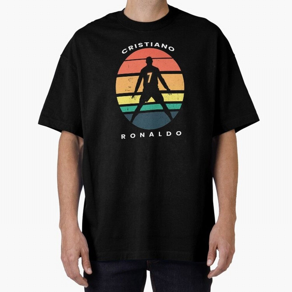 CRISTIANO RONALDO RETRO VINTAGE T-SHIRT Oversized T-Shirt Bring Legendary Rivalry Energy to FIFA World Cup 2026 Group Stage for Fans of Cristiano Ronaldo, Haaland and CR7 and Argentina, Bringing Football Festival Excitement, Trophy Ambitions,
