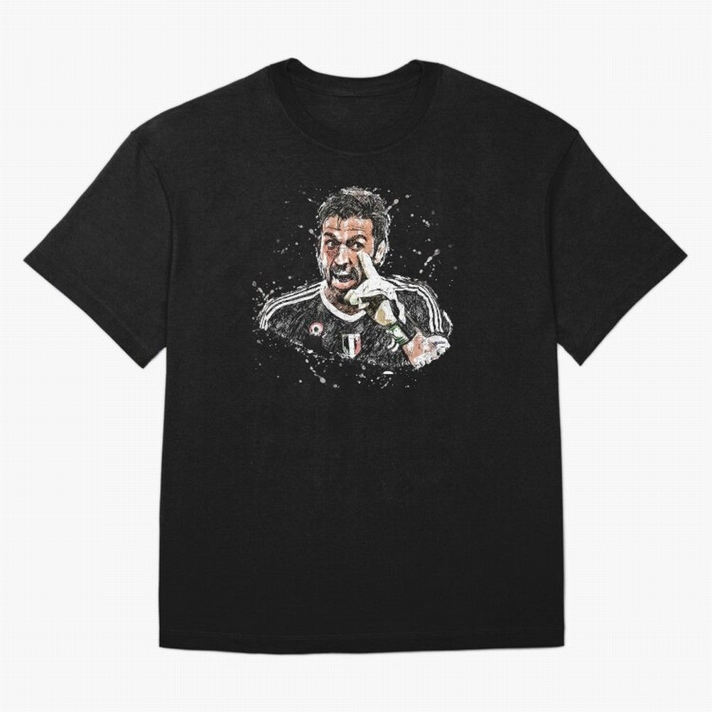 Buffon_Gianluigi Buffon Oversized T-Shirt Bring Trophy Dreams to FIFA World Cup 2026 Inspired by Messi, Netherlands Energy, Vintage Soccer Flavor, Modern Football Stars, National Flags and Final Night Emotion; Created for Match Day Parties, Soccer