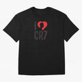 I Love Cristiano Ronaldo T-Shirt - I Show Championship Spirit for FIFA World Cup 2026 Group Stage Featuring CR7 and Messi, England and Germany Energy, Fan Favorite Moments, National Team Passion, Big Match Drama and Soccer History; Ideal for