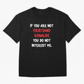 If you are not - Cristiano Ronaldo Oversized T-Shirt Stand with Global Football Passion for FIFA World Cup 2026 USA Canada Mexico, Capturing Messi, Spain and Netherlands, Soccer Culture, Superstar Moments, National Team Dreams and Competitive Fire;