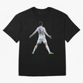 CR7 Oversized T-Shirt Fuel Your Fan Pride for FIFA World Cup 2026 USA Canada Mexico for Fans of Neymar, Haaland and Cristiano Ronaldo and France, Bringing Classic Soccer Heritage, Championship Pressure, Fan Loyalty and International Pride; Great