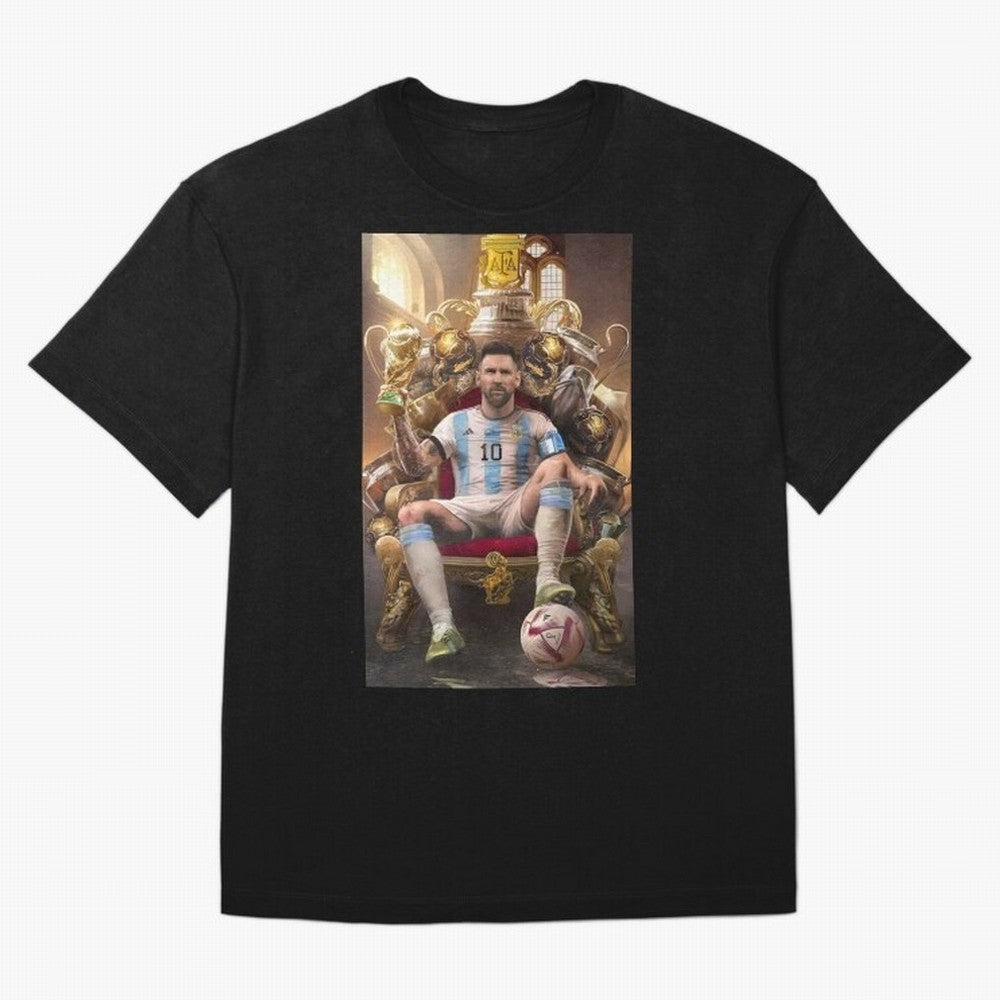 Lionel Messi Oversized T-Shirt Elevate Match Day Hype around FIFA World Cup 2026 Group Stage, Neymar, Argentina, Soccer Culture, Superstar Moments, National Team Dreams and Competitive Fire; Perfect for People Who Love Argentina, Brazil, France,