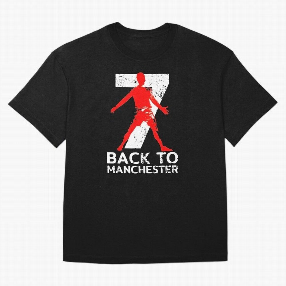 Men Back to manchester Welcome to manchester Oversized T-Shirt Refresh Global Football Passion for FIFA World Cup 2026 USA Canada Mexico, with Messi, Neymar and Mbappe, England, France and Netherlands, Match Day Excitement, Supporter Culture,