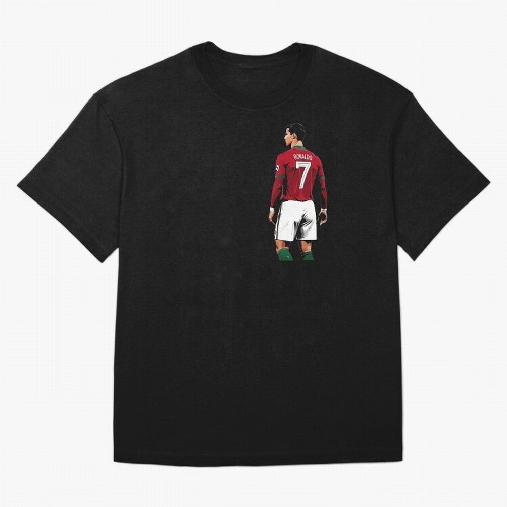 Cristiano Ronaldo inspired design Oversized T-Shirt Celebrate Supporters United by FIFA World Cup 2026 Made for Messi, England, France and Netherlands Energy, Vintage Soccer Flavor, Modern Football Stars, National Flags and Final Night Emotion;