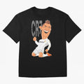 RONALDO Oversized T-Shirt Follow the Road to Global Football Passion for FIFA World Cup 2026 Group Stage, Inspired by Haaland, England, Goal Celebration Energy, Supporter Heritage, Football Icons and Worldwide Tournament Joy; Great for Watch